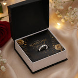 Personalized Engraved Ring – Custom Message Ring Gift for Someone Special