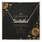 Personalized Name Necklace – Custom Script Name Necklace Gift for Someone Special
