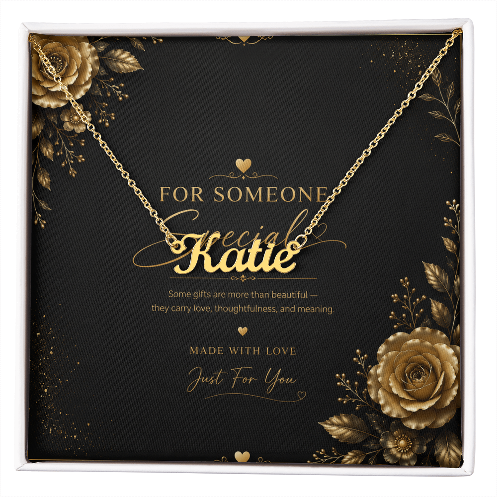 Personalized Name Necklace – Custom Script Name Necklace Gift for Someone Special