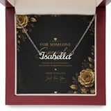 Personalized Name Necklace – Custom Script Name Necklace Gift for Someone Special