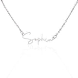 Custom Name Necklace – Made Just For You