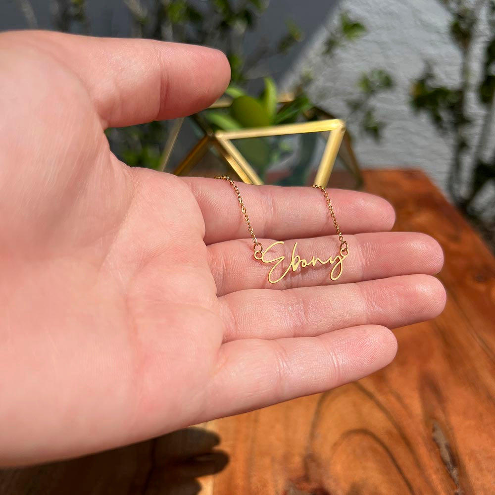 Custom Name Necklace – Made Just For You