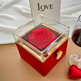 Forever Love Necklace with Eternal Rose Gift Box – A Timeless Gift for Someone Special