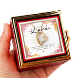 Forever Love Necklace with Eternal Rose Gift Box – A Timeless Gift for Someone Special